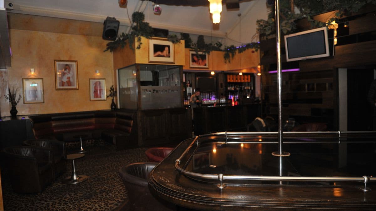 Purple Door strip club in Kingston upon Hull, England, United Kingdom