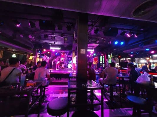 Rock Hard’s Crazy Girls A Go Go strip club in Phuket, Asia, Thailand