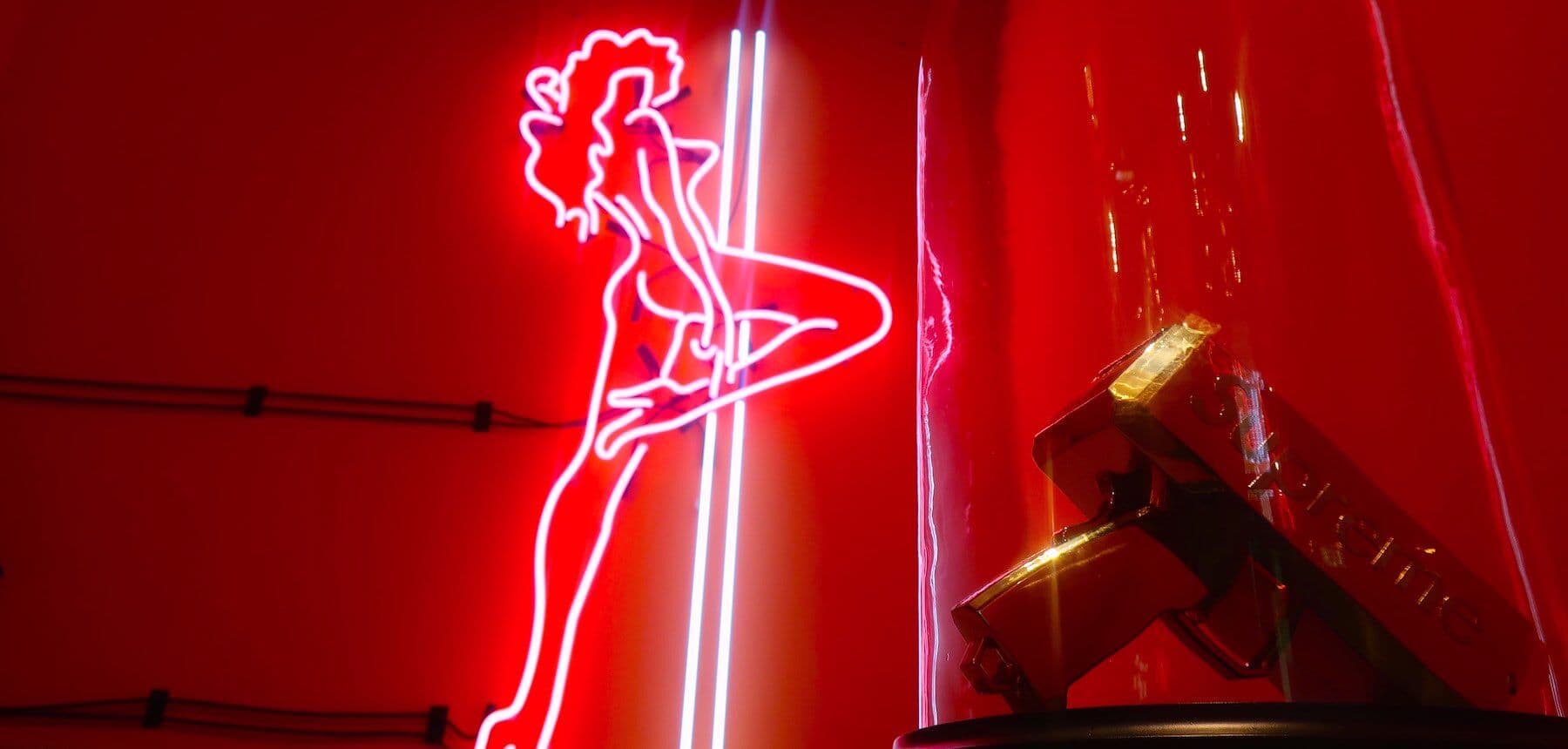 Romantisch Prive strip club in Amsterdam, Netherlands