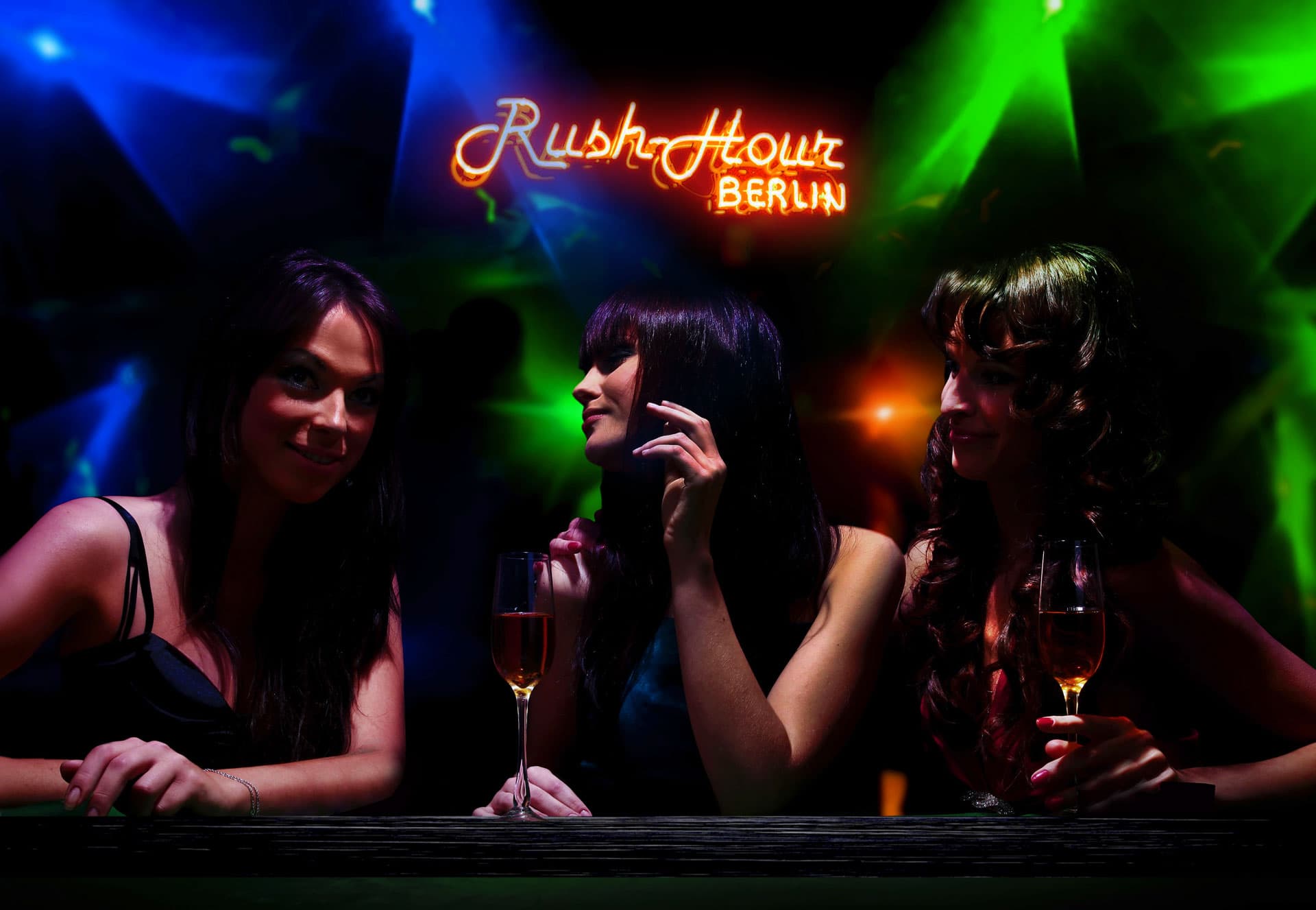 Rush Hour strip club in Berlin, Germany