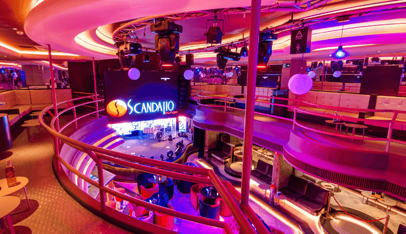 Scandallo strip club in São Paulo, South America, Brazil