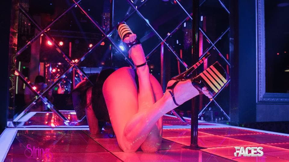 String Men's Club strip club in Athens, Greece