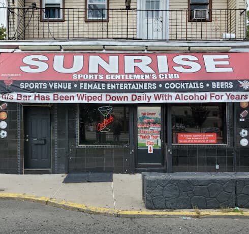 Sunrise Lounge strip club in Paterson, NJ, United States