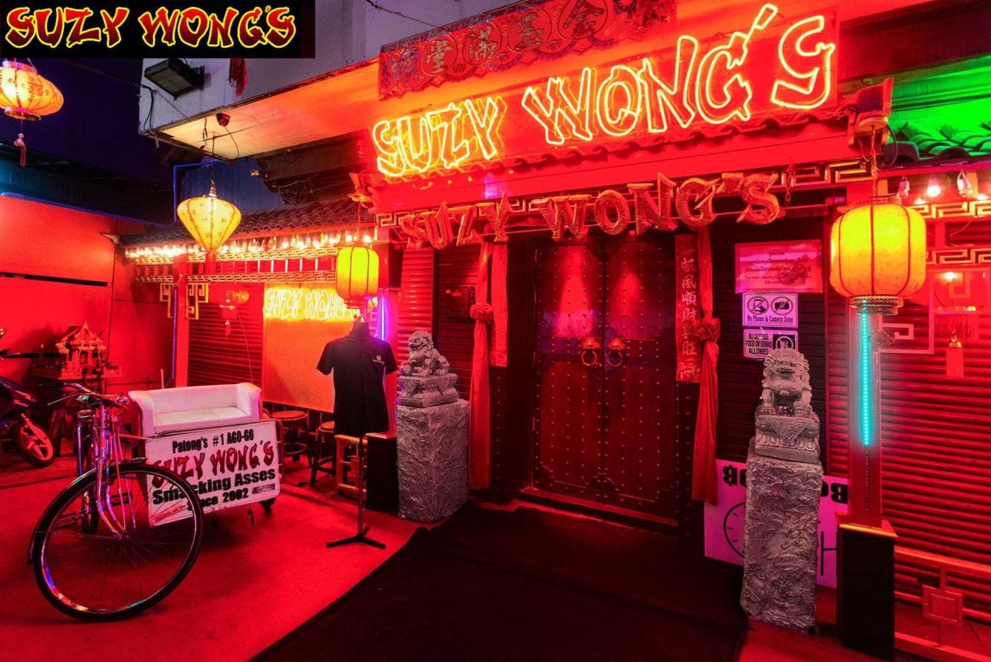 Suzy Wong's A Go Go strip club in Phuket, Asia, Thailand