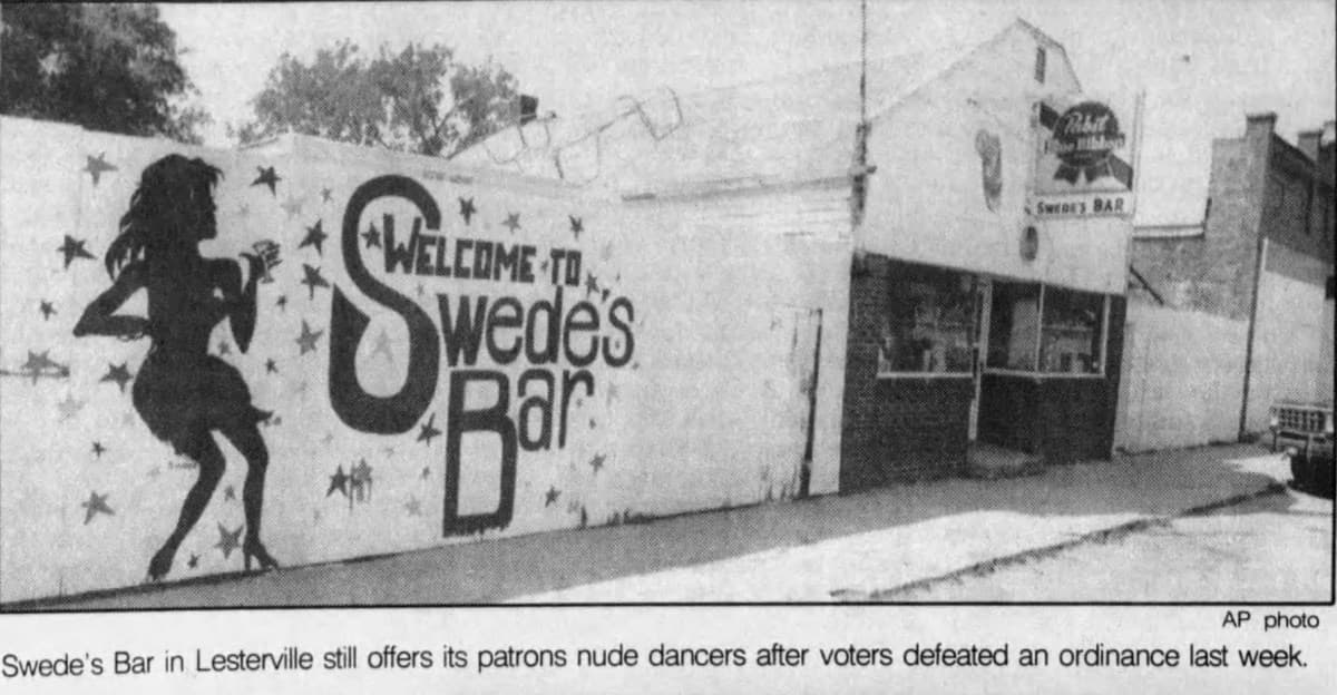 Swedes strip club in Lesterville, SD, United States