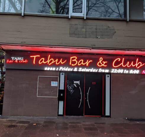 Tabu strip club in Berlin, Germany