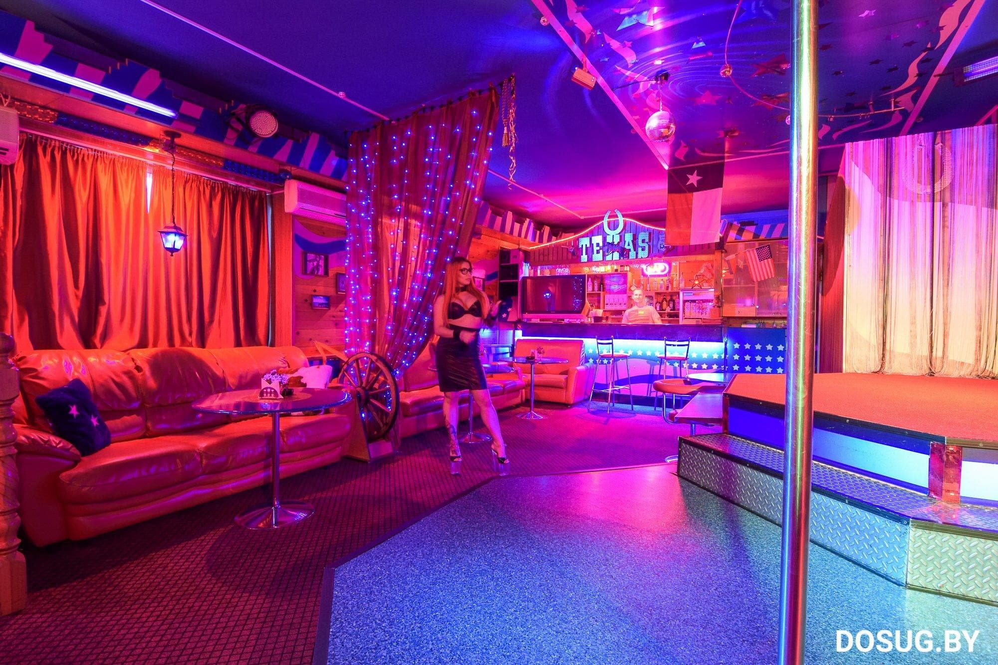 Texas strip club in Minsk, Belarus