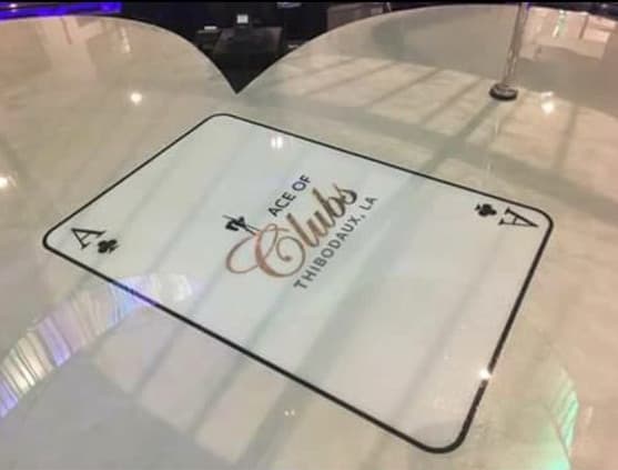The Ace of Clubs strip club in Thibodaux, LA, United States