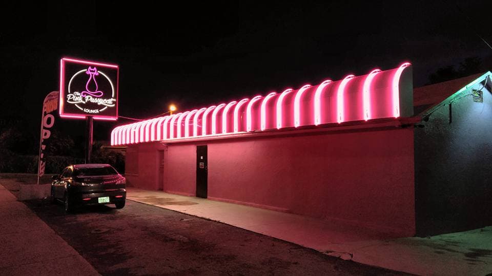The Pink Pussycat Lounge strip club in Tampa, FL, United States