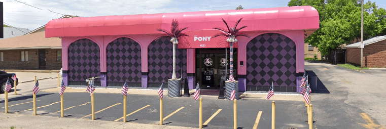 The Pony strip club in Evansville, IN, United States