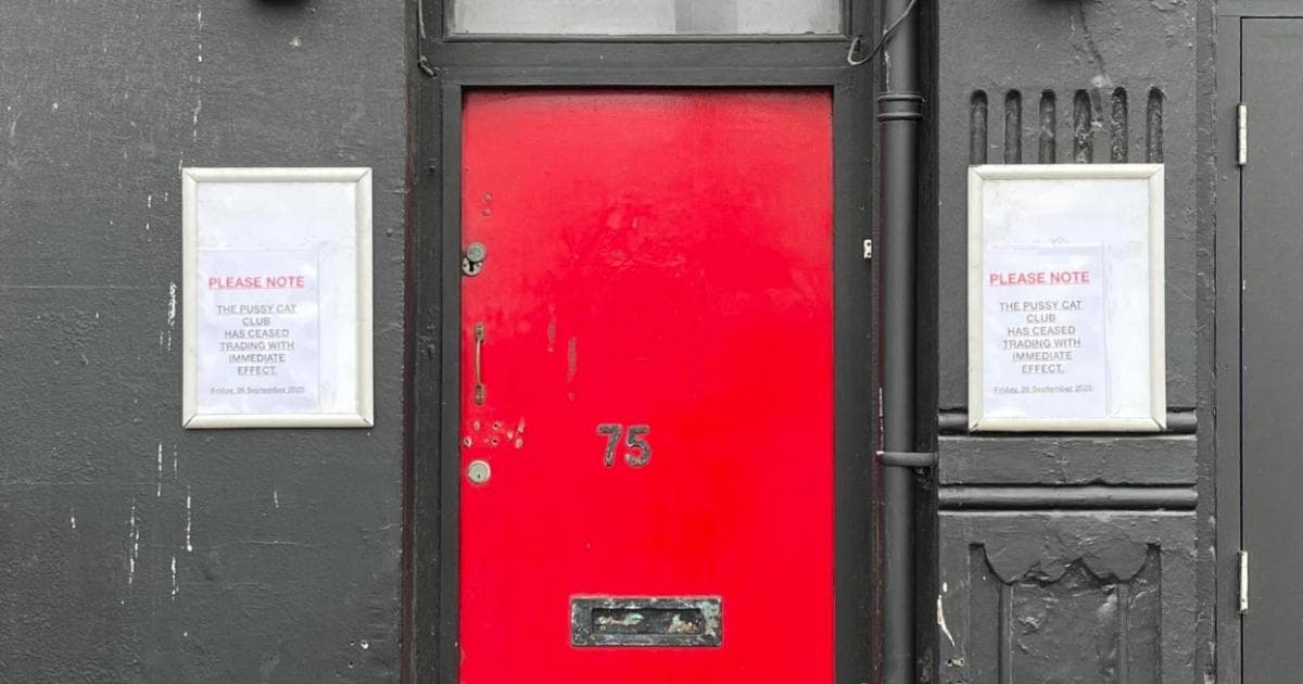 The Pussycat Club strip club in Brighton, East Sussex, United Kingdom