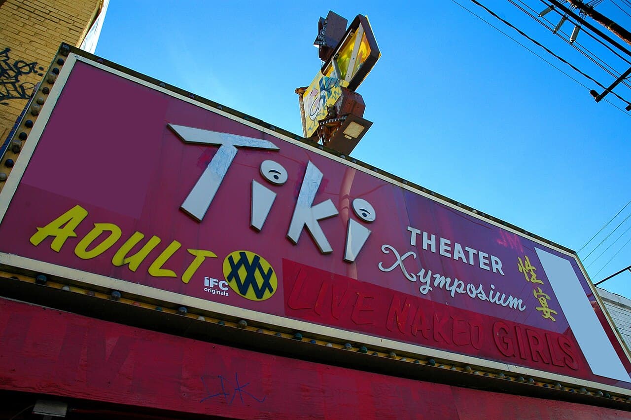 Tiki Theatre strip club in Los Angeles, CA, United States