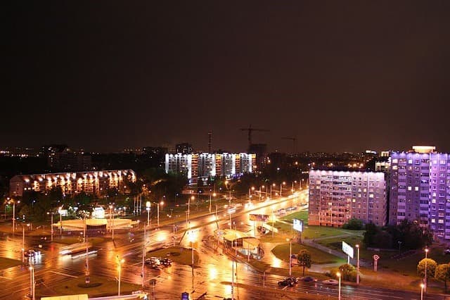 Venezia strip club in Minsk, Belarus