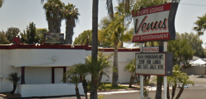 Venus Lounge strip club in Stanton, CA, United States