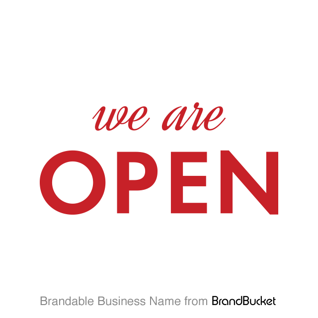 #Open